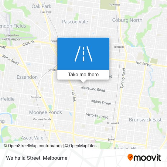 Walhalla Street map