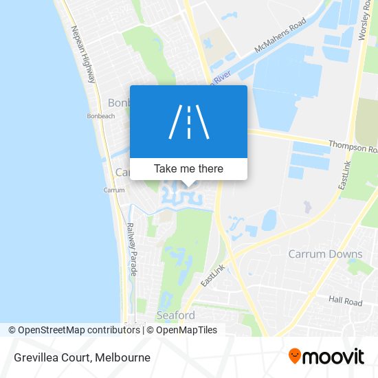 Grevillea Court map