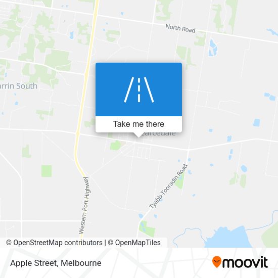 Apple Street map