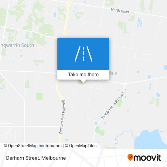 Derham Street map