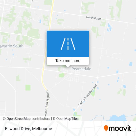 Ellwood Drive map