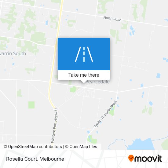 Rosella Court map