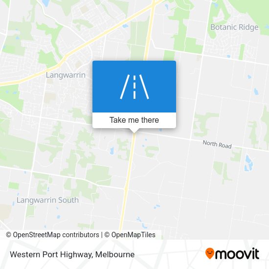 Western Port Highway map