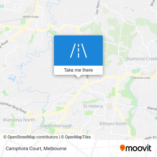 Camphora Court map