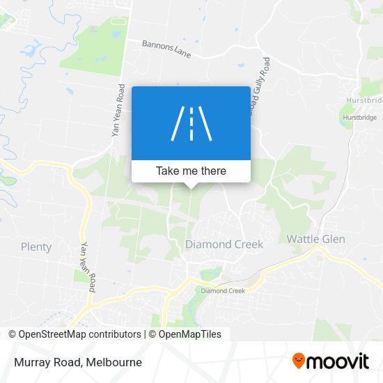 Murray Road map