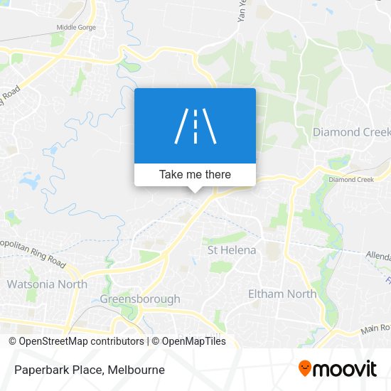 Paperbark Place map