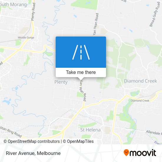 River Avenue map