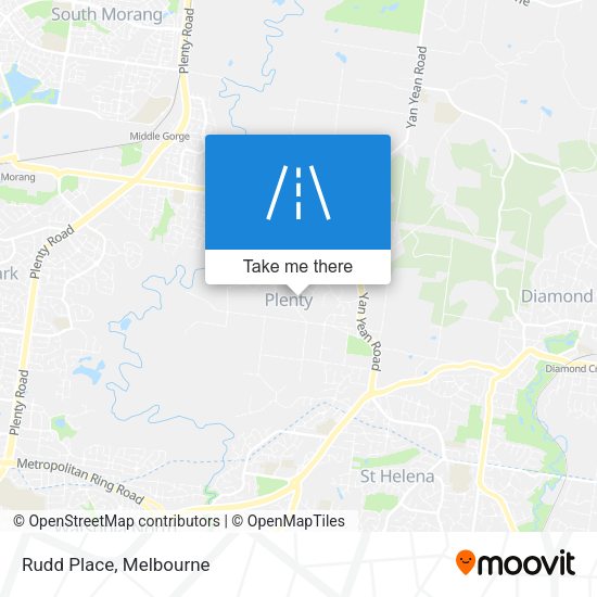 Rudd Place map