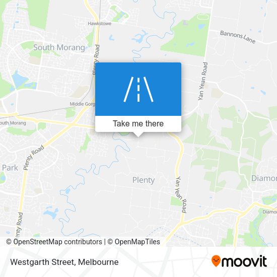 Westgarth Street map