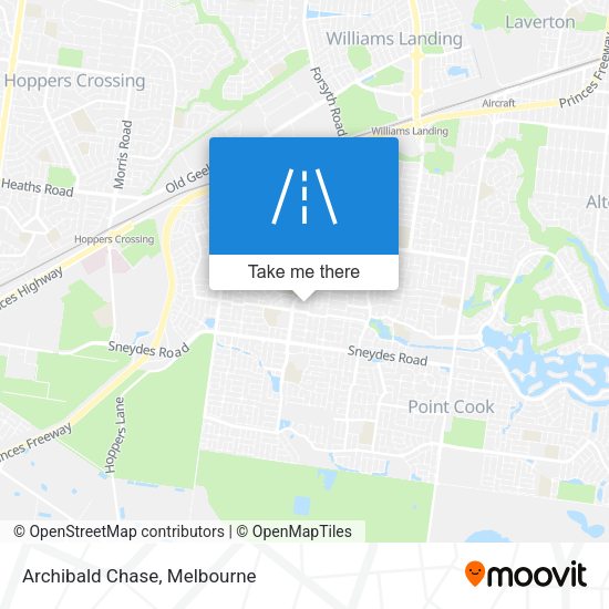 Archibald Chase map