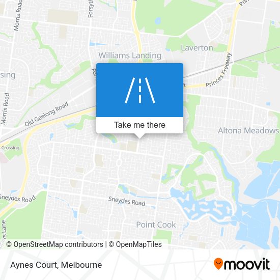 Aynes Court map