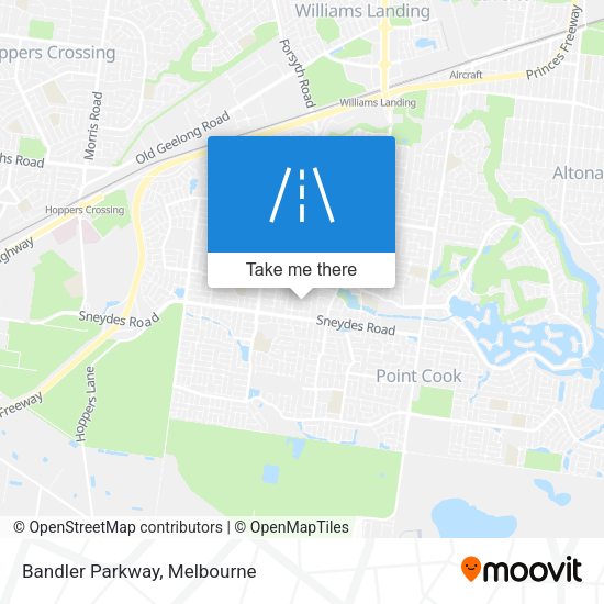 Bandler Parkway map