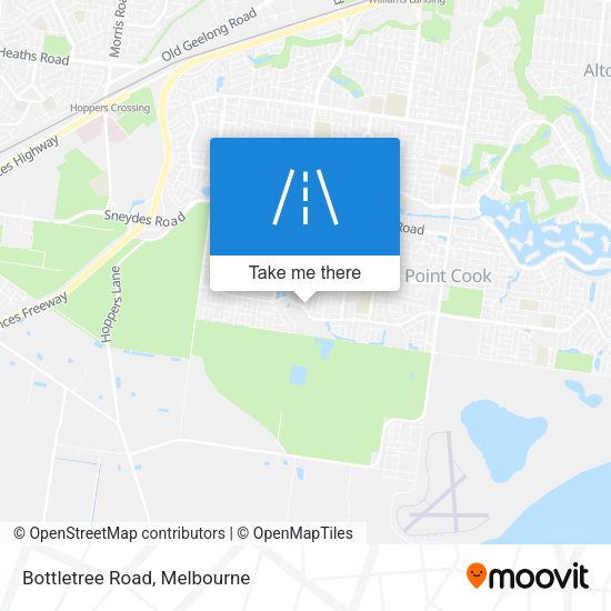 Bottletree Road map