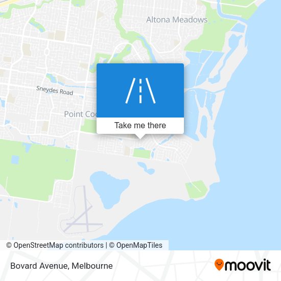 Bovard Avenue map