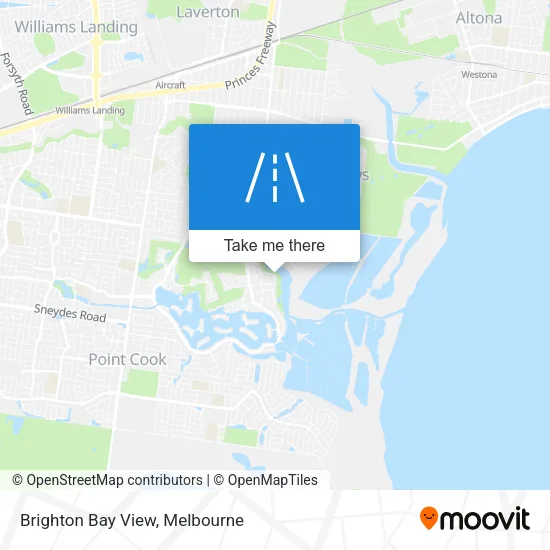 Brighton Bay View map