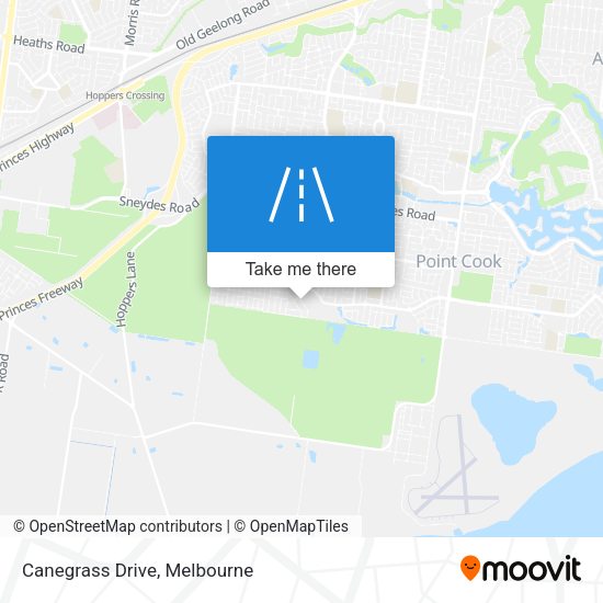 Canegrass Drive map