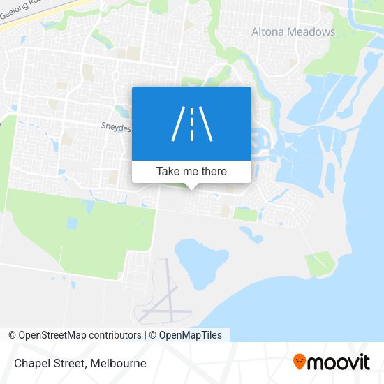 Chapel Street map