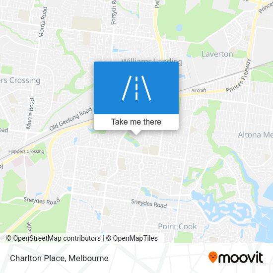 Charlton Place map