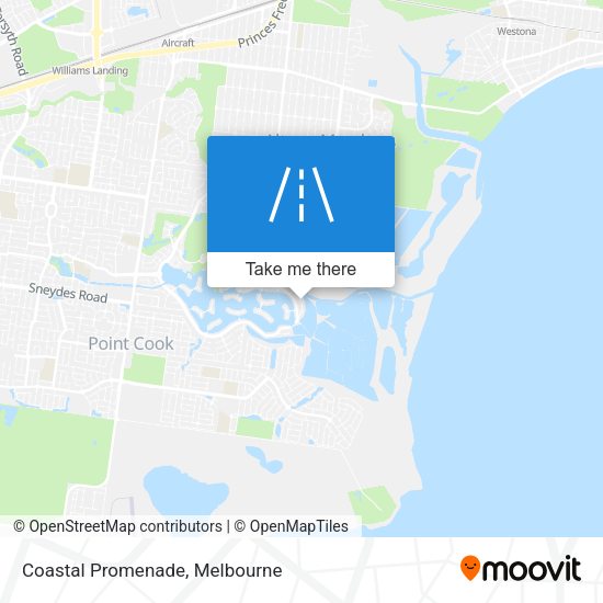 Coastal Promenade map