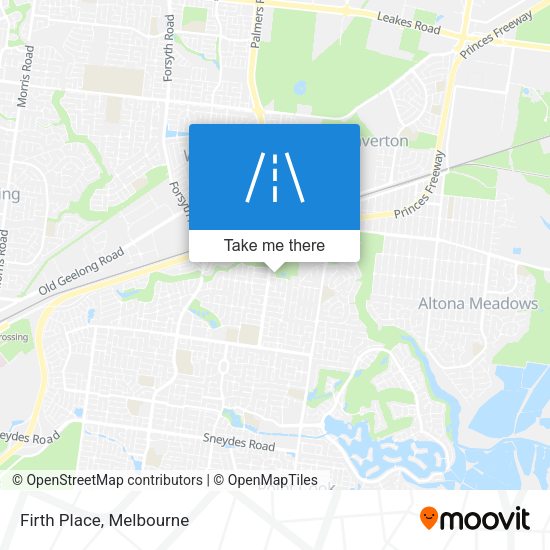 Firth Place map