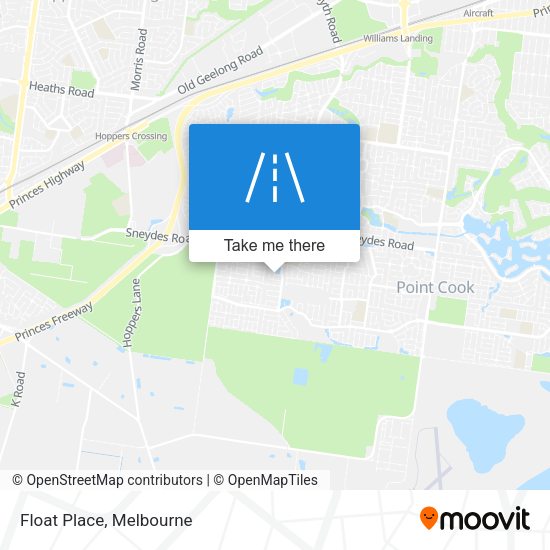 Float Place map