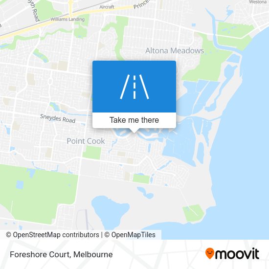 Foreshore Court map