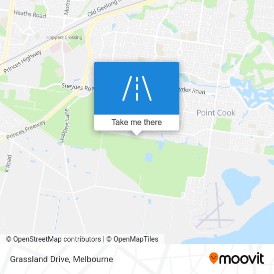 Grassland Drive map