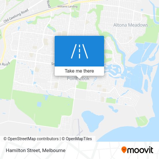 Hamilton Street map