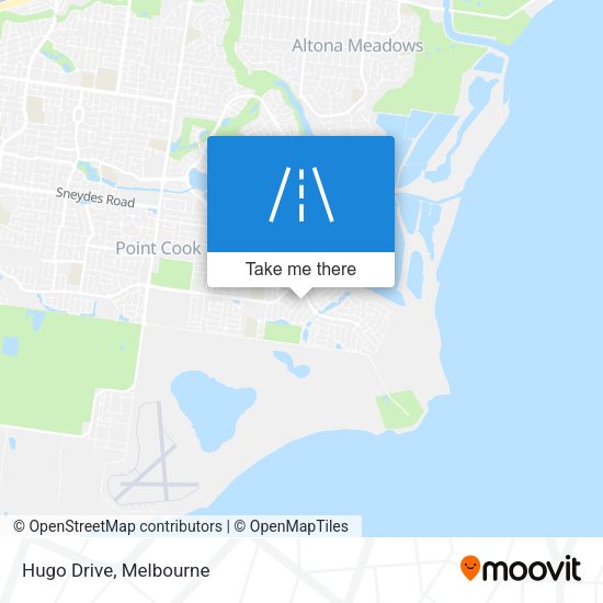 Hugo Drive map