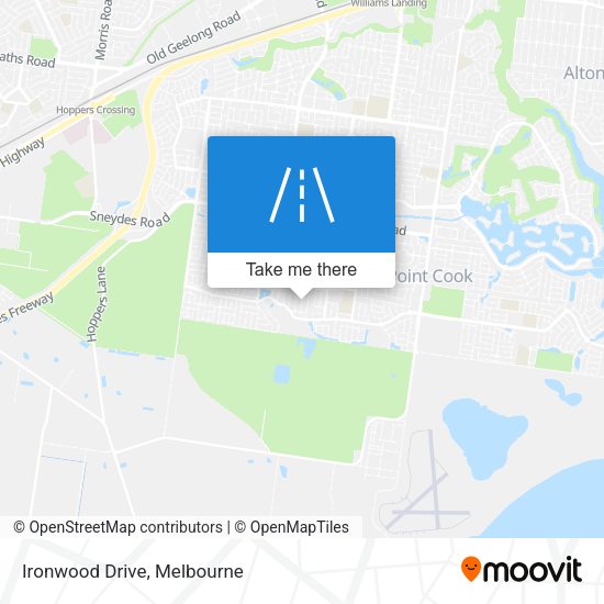 Ironwood Drive map