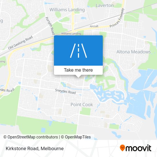 Kirkstone Road map