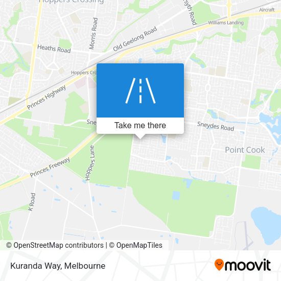Kuranda Way map