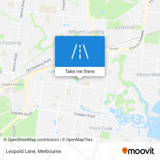 Leopold Lane map