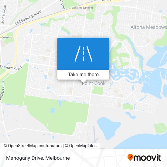 Mahogany Drive map