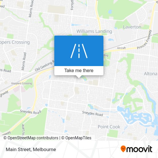 Main Street map