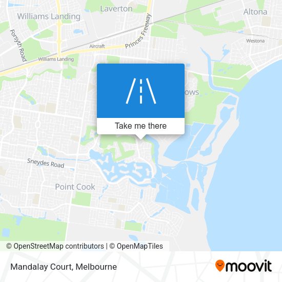 Mandalay Court map
