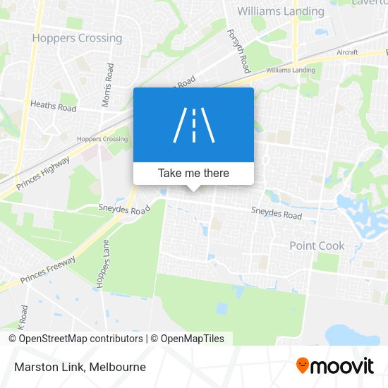 Marston Link map