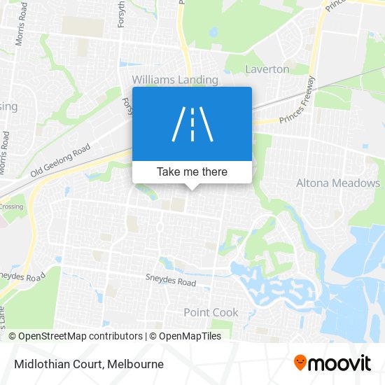 Midlothian Court map