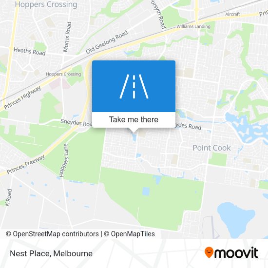 Nest Place map
