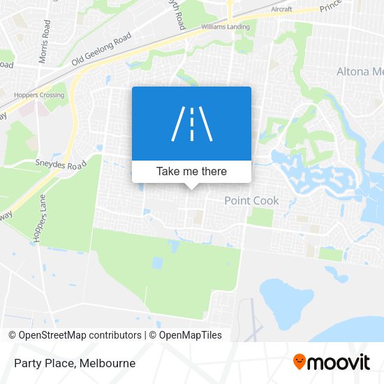 Party Place map