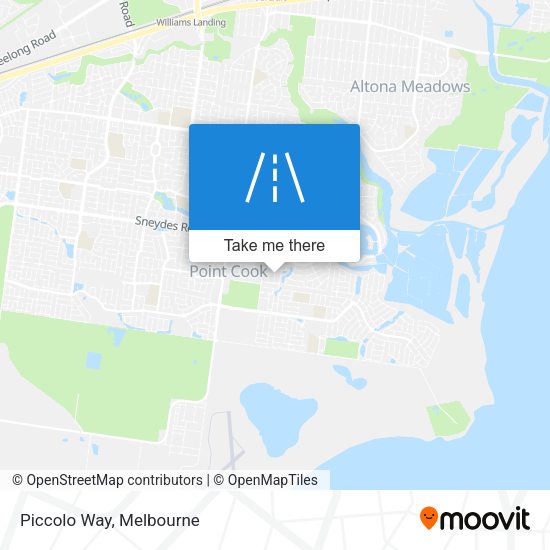 Piccolo Way map
