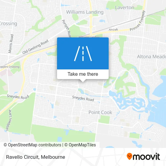 Mapa Ravello Circuit