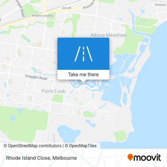 Rhode Island Close map