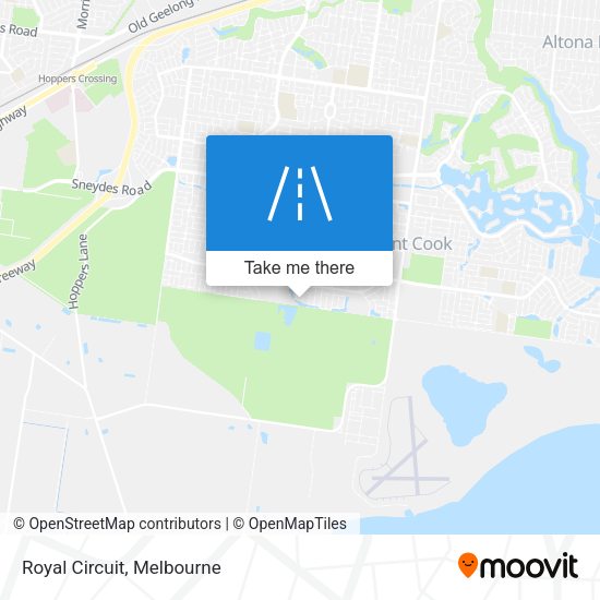 Royal Circuit map