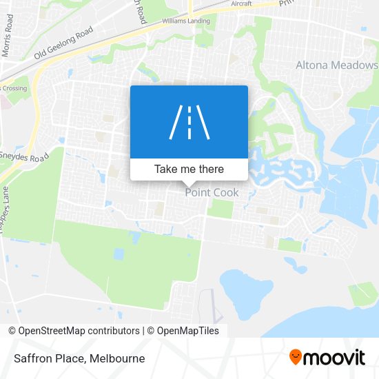 Saffron Place map