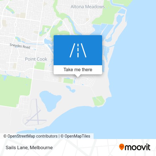 Sails Lane map