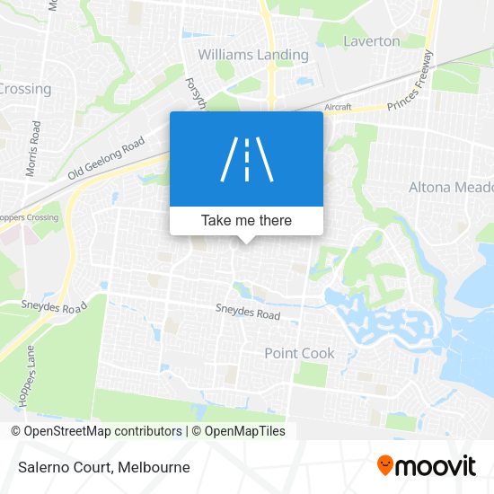 Salerno Court map