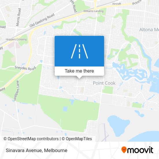 Sinavara Avenue map