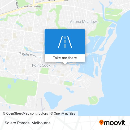 Solero Parade map