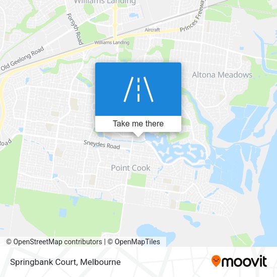 Springbank Court map